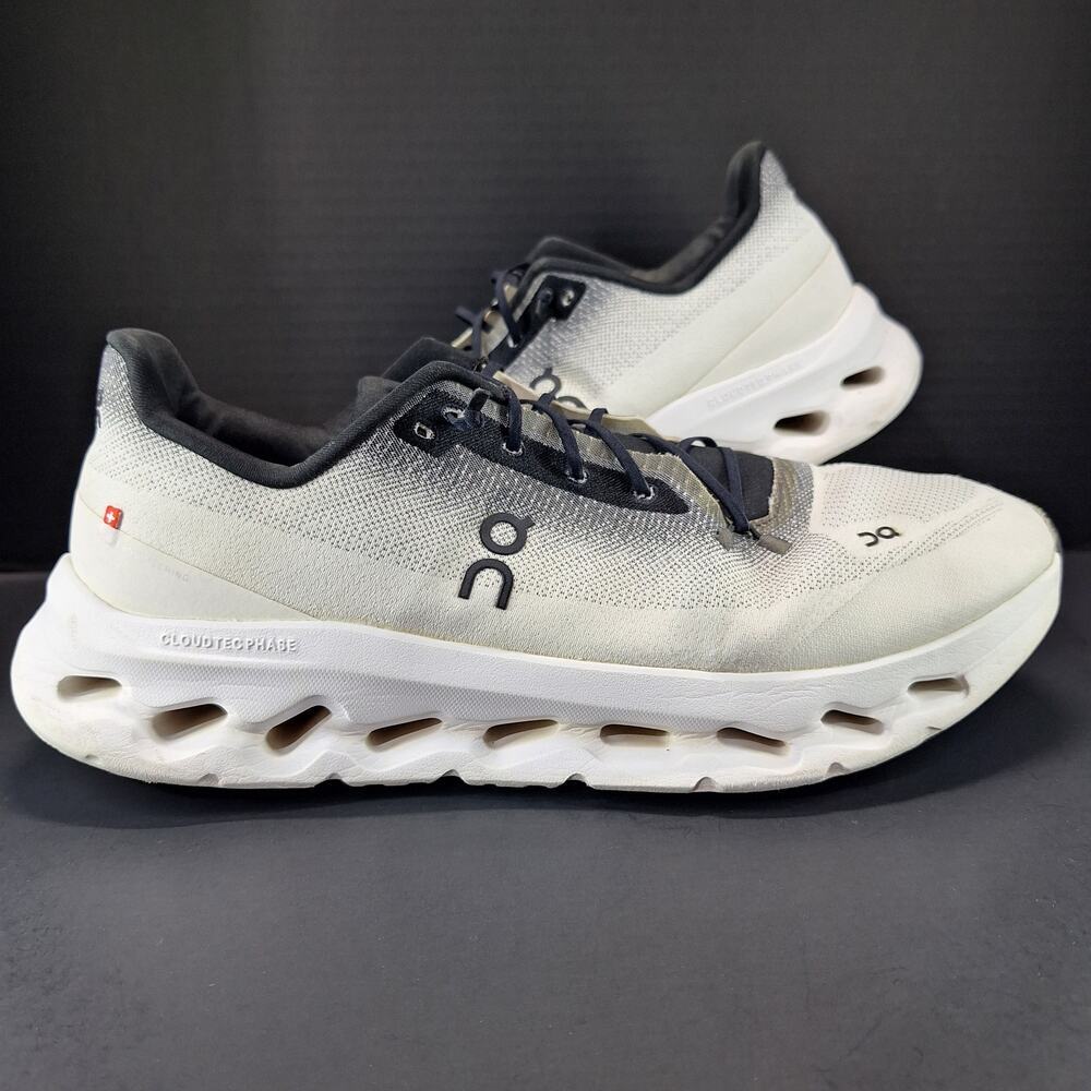 On Cloudtilt Mens Size 14 White Black Ivory 3ME10101430 Athletic Shoes Sneakers